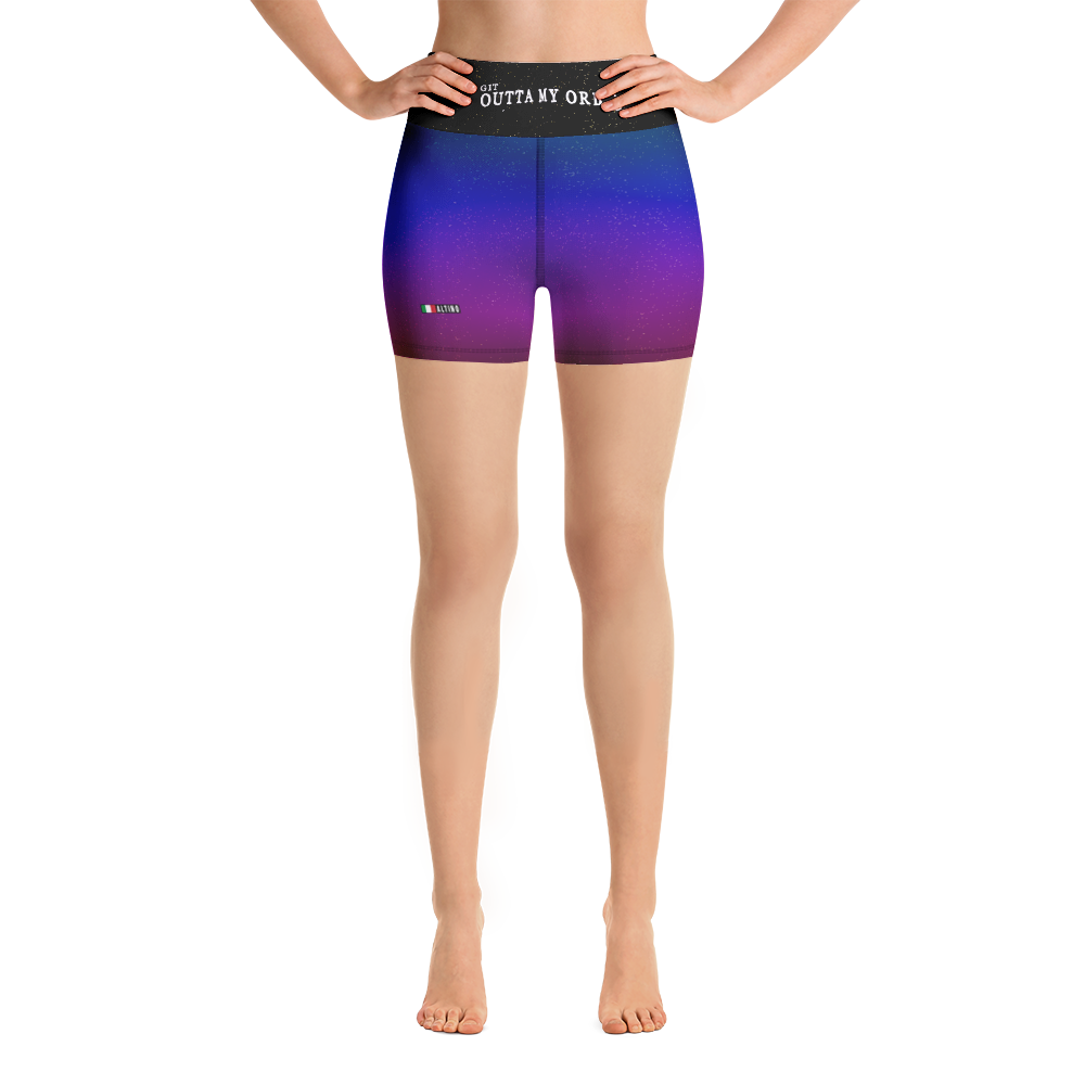 Black - #9dd07a80 - Gritty Girl Orb 275686 - ALTINO Yoga Shorts - Gritty Girl Collection - Stop Plastic Packaging - #PlasticCops - Apparel - Accessories - Clothing For Girls - Women Pants