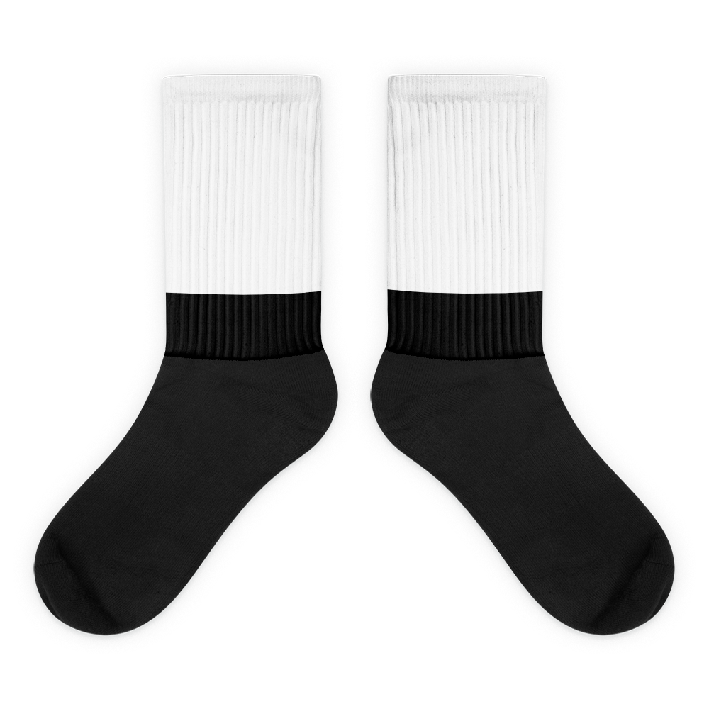 #428b5880 - Black White - ALTINO Designer Socks - Summer Never Ends Collection