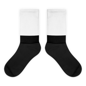 #428b5880 - Black White - ALTINO Designer Socks - Summer Never Ends Collection