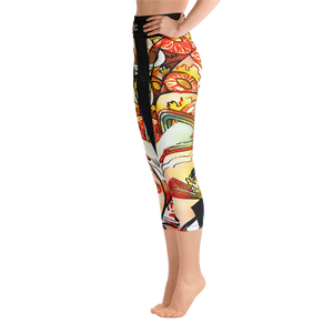 #f74915a0 - ALTINO Senshi Yoga Capri - Senshi Girl Collection