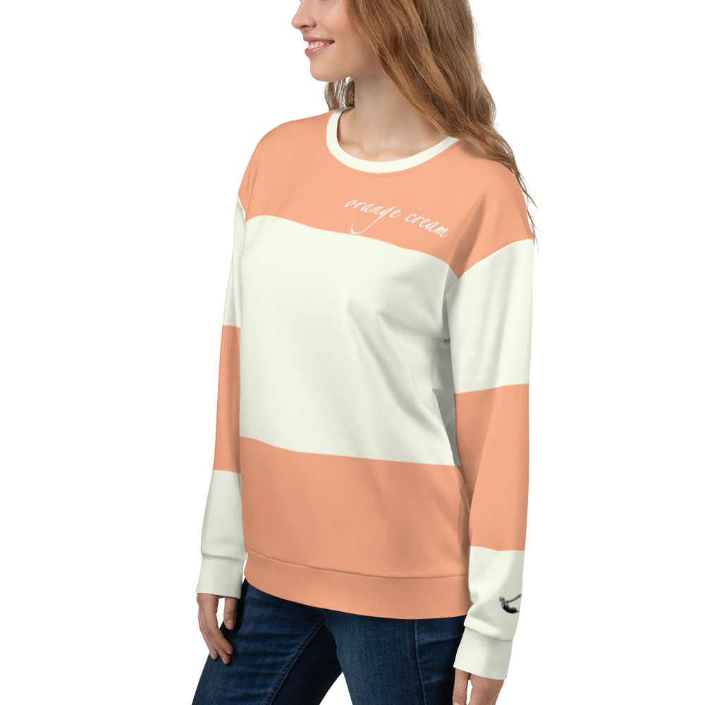 #a2206ab0 - Orange Cream - ALTINO SweatShirt - Summer Never Ends Collection