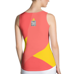 #27fcc7b0 - Grapefruit Mango Watermelon - ALTINO Fitted Tank Top