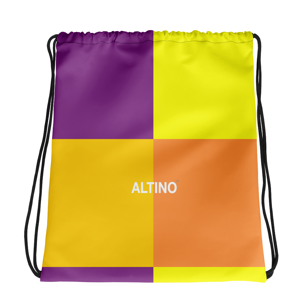 #baf934a0 - Lemon Grape Cantaloupe Mango - ALTINO Draw String Bag