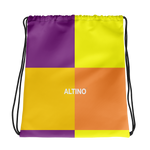 #baf934a0 - Lemon Grape Cantaloupe Mango - ALTINO Draw String Bag