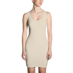 Orange - #da049100 - French Vanilla Scoop - ALTINO Fitted Dress - Gelato Collection - Stop Plastic Packaging - #PlasticCops - Apparel - Accessories - Clothing For Girls - Women Dresses