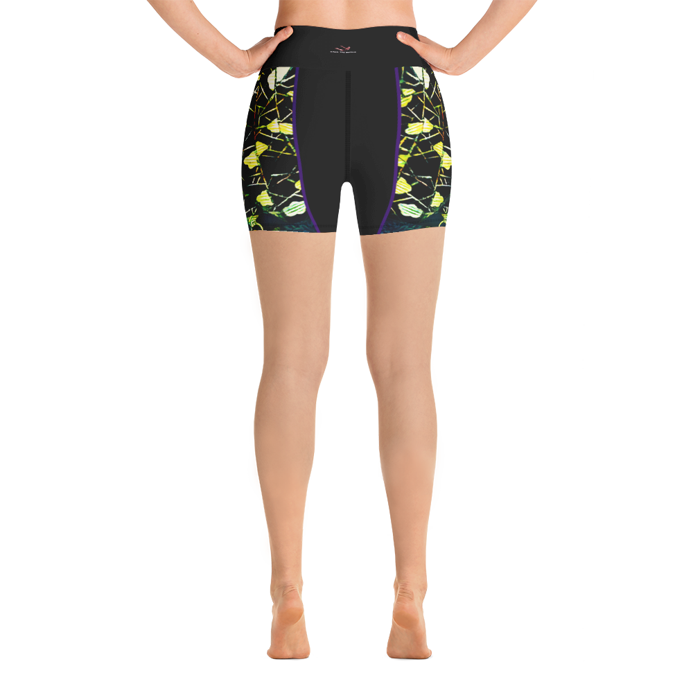 #c3f135a0 - ALTINO Senshi Yoga Shorts - Senshi Girl Collection